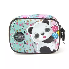 Estojo Escolar Box 100 Pens Urso Panda - Up4you Luxcel