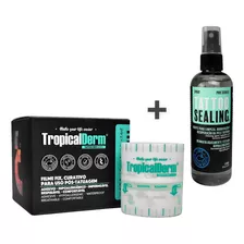 Tropicalderm Fix 5x5m Tattoo + Sealing Spray 120ml Tatuagem