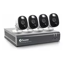 Sistema De Seguridad De 4 Camaras Y 4 Canales 1080p Dvr