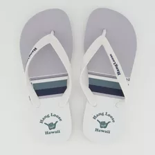 Chinelo Hang Loose Stripe Hawaii Branco