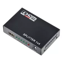 Divisor Hdmi Full Hd Sanoxy, 1x4, 4 Puertos, Hub Repetidor