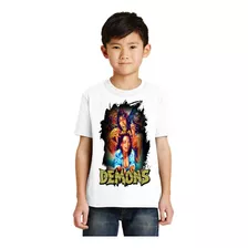 Camisa Camiseta Demons Filhos Das Trevas Infantil Criança 