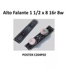  12x Alto Falante Blindado Foster 20 X 4cm 16r 8w C204p02