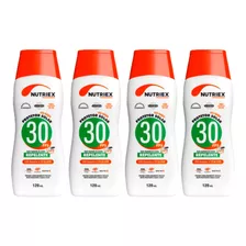 Kit 4 Protetor Solar Fps 30 120ml Com Repelente Nutriex