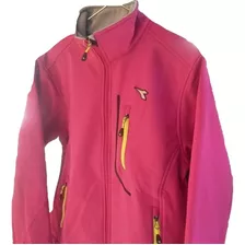 Campera Diadora Isola Softshell Termica Mujer Rosa Amar Dep