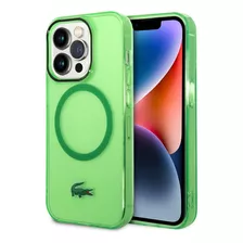 Protector Lacoste iPhone 15 Pro Max Magsafe Verde