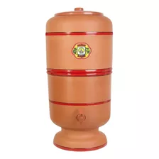 Filtro De Barro 10 L Capacidade 20 L 3 Velas Carvão Ativado