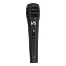 Microfone Profissional Dinâmico Plástico Metal C/ 1,2 M Fio Cor Preto