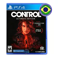 Control Ultimate Edition - Ps4 - Mídia Física - Lacrado