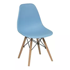 Silla Eames Escritorio Comedor Celeste 46x50x84 Backup