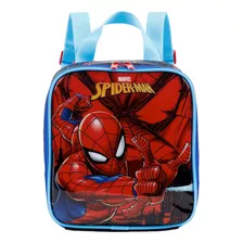 Lancheira Térmica Escolar Infantil Spider Man Xeryus 11664