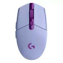 Mouse Logitech G305 Gaming Inalambrico Lila