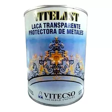 Laca Transparente Protectora De Metales X 1lt. + Pincel