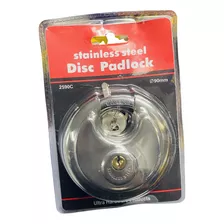 Candado De Seguridad Forma Disco 90mm