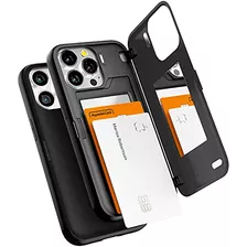 Funda Para iPhone 13 Pro Case Negro Doble Capa Sturdy Pho-02