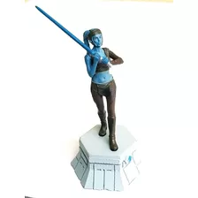 Coleção Xadrez Star Wars Aayla Secura Miniatura Oficial