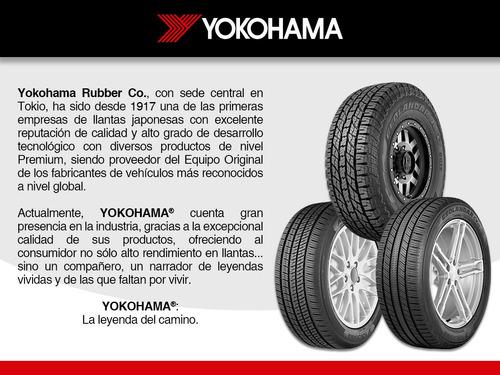 Paquete 4 Llantas 235/60r18 Geoa/tg015 Yokohama 107h Foto 3