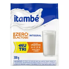 4x Leite Pó Integral Zero Lactose Itambé Nolac Pacote 300g