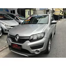 Renault Sandero Stepway C/kit Multimídia Km Baixo! A/c Troca