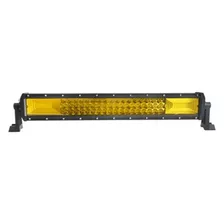 Barra Led De 34cm Luz Amarilla Conexión 12v Todo Terreno