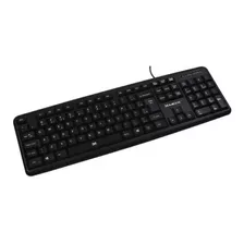 Teclado Mox Mo-kb110 Qwerty Português Básico Cor Preto 