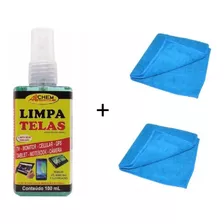 Kit Limpa Telas Allchem 100ml Tv Gps Celular Computador