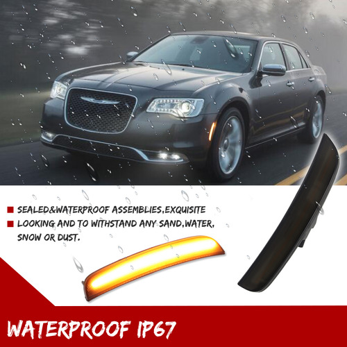 Luz Led De Posicin Frontal Para Chrysler 300 2015-2023 Foto 6