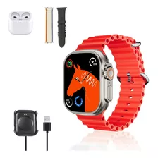 Et22 Ultra Max Smartwatch Mejorado Con 3 Pulseras Gratis