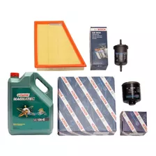 Kit 3 Filtros + Aceite Vw Voyage 1.6 8v 2012 2013 2014 2015