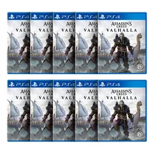 Combo Com 10 Assassins Creed Valhalla Ps4 Midia Fisica