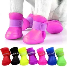 Botitas De Perro X4 S M O L Botas De Lluvia Silicona Zapato