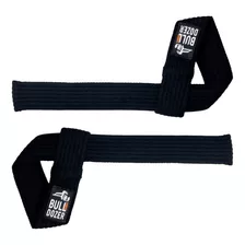 Strap Treino Pesado Academia Peso Fitas Gripps Bulldozer Cor Preto