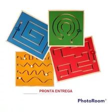 Painel Psicomotor Pequeno 4 Peças-desenvolvimento Infantil