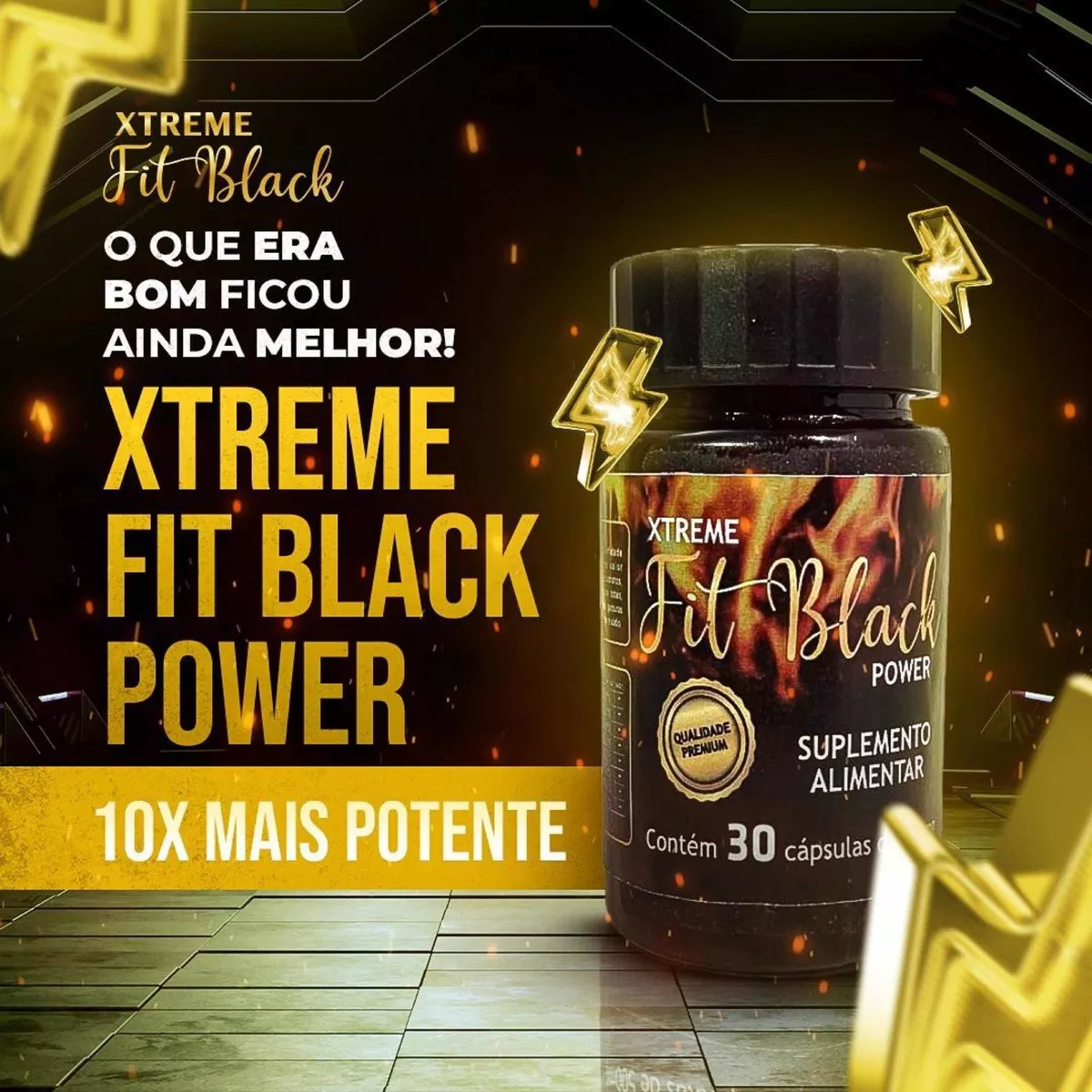 Xtreme Fit Black Power