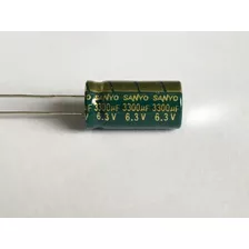 Kit 10 Capacitores Para Placa Mãe 3300uf X 6.3v 105º