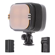 Iluminador De Led Para Camera Wv-3000 + Carregador + Bateria