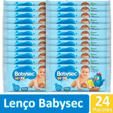 Kit 24 Lenços Umedecidos Galinha Pintadinha Babysec Atacado