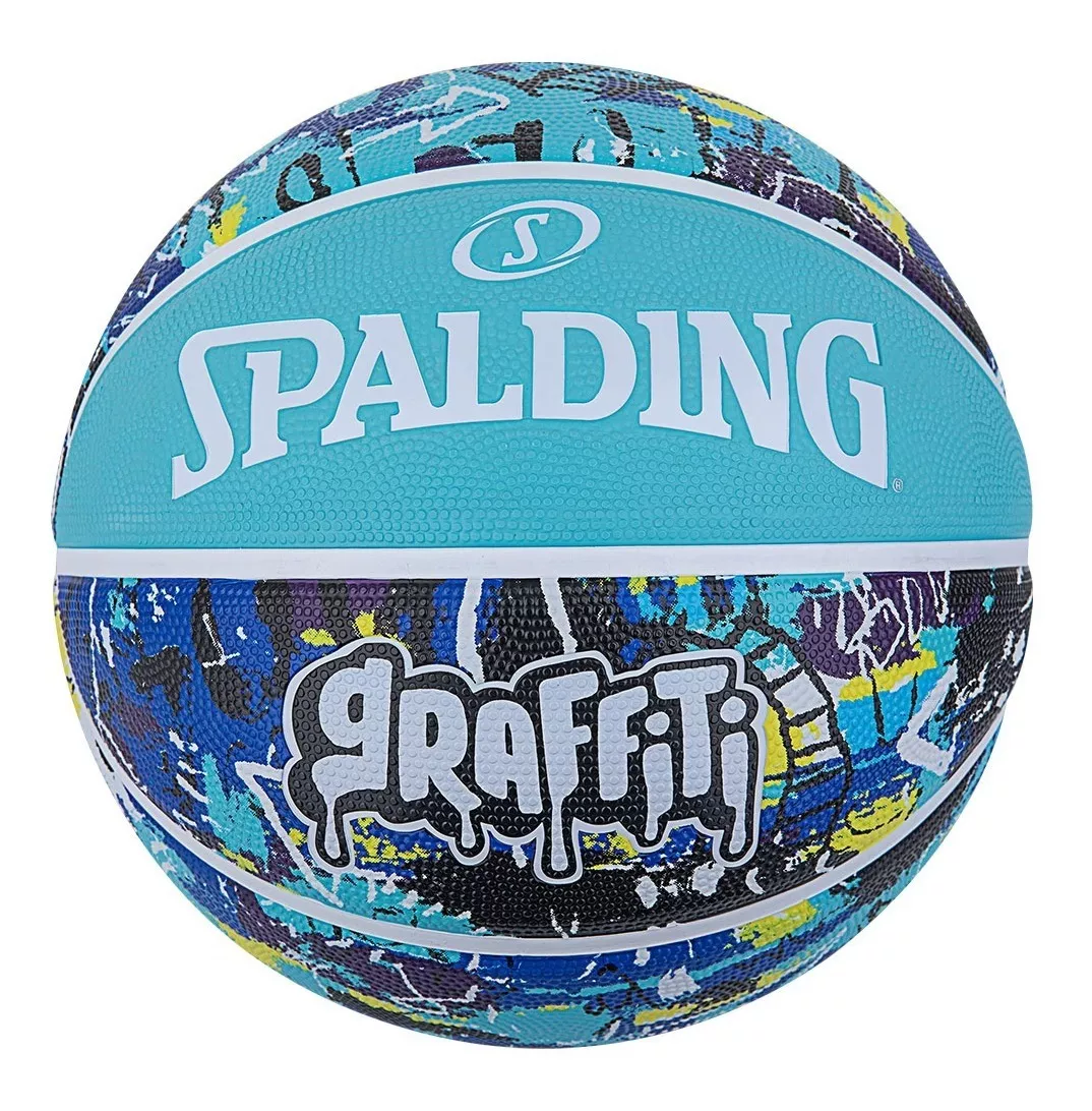 Balón Basket Ball Basquetbol Spalding Graffiti Original