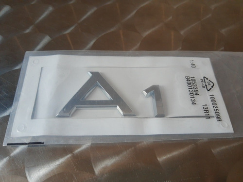 Emblema Audi A1 Plata Foto 3