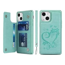 Funda Icovercase Para iPhone 13-menta