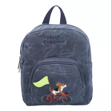 Mochila Niño Bike Backpack Azul Hush Puppies