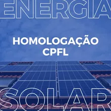 Projeto E Homologação Energia Solar Fotovoltaico Cpfl - Sp