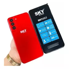 Promoción Teléfono Inteligente Android Sky B63 32gb Celular Con Desbloqueo Facial El Mas Económico