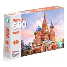 Quebra Cabeca Puzzle 500 Pecas Paisagem Moscou Nig