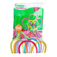 Globos Latex Globologia Candela X 25 U - Lollipop