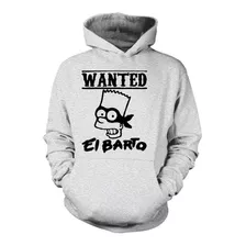 Moletom Canguru El Barto Agasalho Estampado Oferta