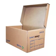 Caja De Archivo De Carton Printeck 5 Pieza Oficio Organizar