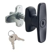 Cerradura 2pcs T-handle Lock Latch Shed Door T-handle Lock K