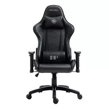 Cadeira Gamer Draxen Dn2 Giratória Encosto Reclinável Black