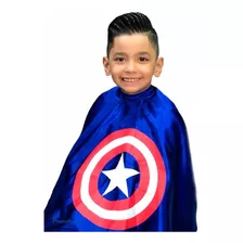 Capa Barbeiro De Corte Infantil Super Heróis Envio Imediato 